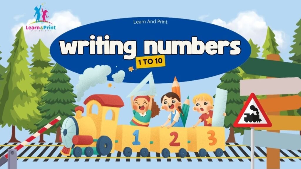 The Basics of Counting: Tracing Numbers 1 to 10 with Fun Worksheets